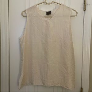 Women’s Exotic Vintage Sleeveless V Neck Blouse